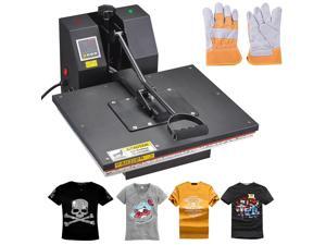 16x20 Digital Sublimation Heat Press Machine Transfer Clamshell T-shirt w/ Gloves 16x20 Digital Sublimation Heat Press Machine Transfer Clamshell T-shirt w/ Gloves