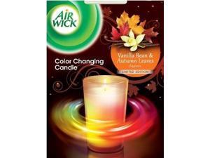 Air Wick Color Changing Scented Candle Limited Edition, Vanilla Bean and Autumn Leaves, 4.23 Ounce Air Wick Color Changing Scented Candle Limited Edition, Vanilla Bean and Autumn Leaves, 4.23 Ounce