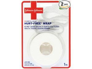 Johnson & Johnson First Aid Hurt-Free Wrap 1 Inch, 1 Count (Pack of 2) Johnson & Johnson First Aid Hurt-Free Wrap 1 Inch, 1 Count (Pack of 2)
