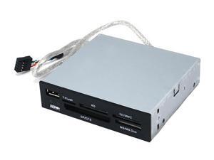 3.5 Inches Internal USB 2.0 52-in-1 Memory Card Reader/Writer - 3 Color 3.5 Inches Internal USB 2.0 52-in-1 Memory Card Reader/Writer - 3 Color