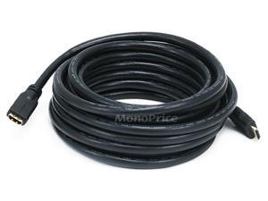 Commercial Series Standard HDMI Extension Cable with Ethernet, 25ft Black Commercial Series Standard HDMI Extension Cable with Ethernet, 25ft Black