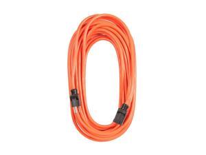 Monoprice 50ft 16AWG Orange Outdoor Power Extension Cord, 13A (NEMA 5-15P to NEMA 5-15R) Monoprice 50ft 16AWG Orange Outdoor Power Extension Cord, 13A (NEMA 5-15P to NEMA 5-15R)