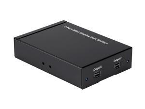 Mini DisplayPort 1x2 Splitter Mini DisplayPort 1x2 Splitter
