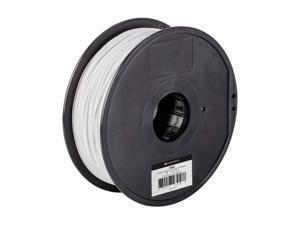Monoprice MP Select ABS Plus+ Premium 3D Filament, 1kg 1.75mm, White Monoprice MP Select ABS Plus+ Premium 3D Filament, 1kg 1.75mm, White