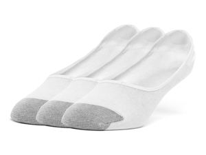 Galiva Men's Cotton Lightweight No Show Liner Socks - 3 Pairs, Small, White Galiva Men's Cotton Lightweight No Show Liner Socks - 3 Pairs, Small, White
