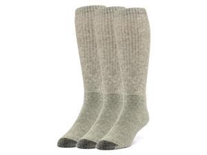 Galiva Men's Cotton ExtraSoft Over the Calf Cushion Socks - 3 Pairs, Medium, Grey Galiva Men's Cotton ExtraSoft Over the Calf Cushion Socks - 3 Pairs, Medium, Grey