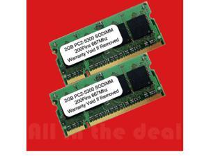 4GB kit 2X 2GB DDR2 SODIMM PC5300 PC2 5300 667 MHz 200pin LAPTOP NOTEBOOK MEMORY 4GB kit 2X 2GB DDR2 SODIMM PC5300 PC2 5300 667 MHz 200pin LAPTOP NOTEBOOK MEMORY