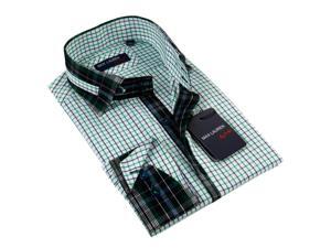 Max Lauren Men's Blue Dress Shirt 100% Premium Cotton Max Lauren Men's Blue Dress Shirt 100% Premium Cotton