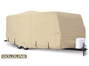 Goldline Travel Trailer Cover - Tan - Fits 365"L x 102"W x 104"H Goldline Travel Trailer Cover - Tan - Fits 365"L x 102"W x 104"H