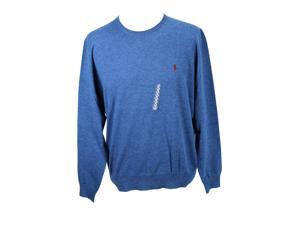 Polo By Ralph Lauren Mens Crewneck Sweater Size XL US Regular - Blue Wool Polo By Ralph Lauren Mens Crewneck Sweater Size XL US Regular - Blue Wool