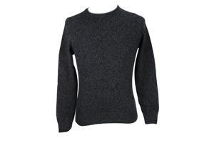 Heritage Mens Crewneck Sweater Size 48 Regular - Grey Virgin Wool Heritage Mens Crewneck Sweater Size 48 Regular - Grey Virgin Wool