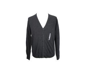 Heritage Mens Cardigan Sweater Size 54 Regular - Grey Virgin Wool Heritage Mens Cardigan Sweater Size 54 Regular - Grey Virgin Wool