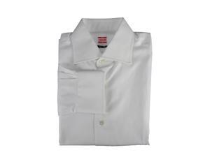 Alessandro Gherardi Men's White Cotton Dress Shirt M US Regular Alessandro Gherardi Men's White Cotton Dress Shirt M US Regular
