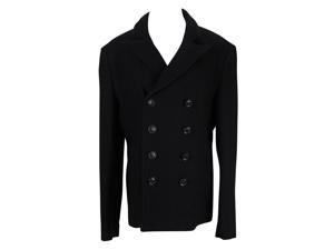 Brian Dales Womens Peacoat Size 16 US / 52 IT Regular - Black Wool Blend Brian Dales Womens Peacoat Size 16 US / 52 IT Regular - Black Wool Blend