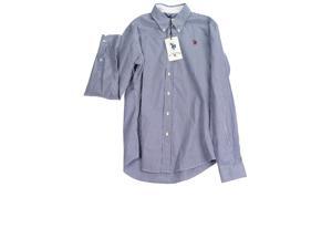 U.S. Polo Assn. Mens Long Sleeve Casual Shirt Size M US Regular Checkered Blue U.S. Polo Assn. Mens Long Sleeve Casual Shirt Size M US Regular Checkered Blue