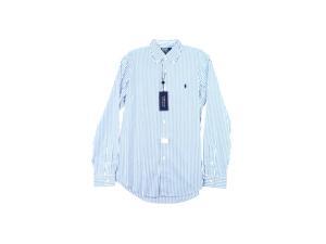 Polo By Ralph Lauren Mens Long Sleeve Dress Shirt Size 39 US Regular Striped Polo By Ralph Lauren Mens Long Sleeve Dress Shirt Size 39 US Regular Striped