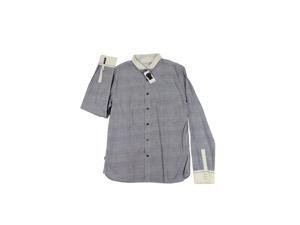Levi's Mens Long Sleeve Dress Shirt Size L US Regular Polka Dot Blue Cotton Levi's Mens Long Sleeve Dress Shirt Size L US Regular Polka Dot Blue Cotton