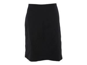 Anne Klein Womens Miniskirt Size 12 Regular - Black Polyester Blend Anne Klein Womens Miniskirt Size 12 Regular - Black Polyester Blend