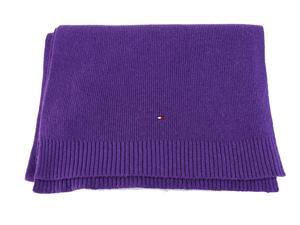 Tommy Hilfiger Mens Muffler Scarf Purple Wool Tommy Hilfiger Mens Muffler Scarf Purple Wool