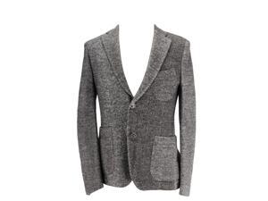 Manuel Ritz Men's Grey Two Button Suit - Jacket Size Regular Manuel Ritz Men's Grey Two Button Suit - Jacket Size Regular