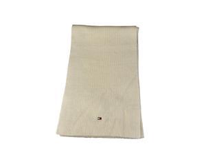 Tommy Hilfiger Mens Scarf Ivory Wool Tommy Hilfiger Mens Scarf Ivory Wool