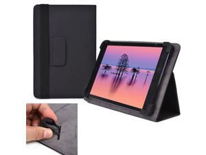 Cooper Cases (TM) Infinite Elite Universal 7" - 8" Tablet Folio Case in Black (Universal Fit, Built-in Viewing Stand, Elastic Strap Cover Lock) Cooper Cases (TM) Infinite Elite Universal 7" - 8" Tablet Folio Case in Black (Universal Fit, Built-in Viewing Stand, Elastic Strap Cover Lock)