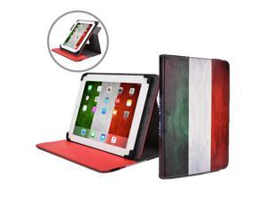 Cooper Cases(TM) Patriot Universal 9-10" Tablet Folio w/ Italy Flag Pattern (Universal fit, 360-Degree Rotating Stand, Elastic Strap Closure) Cooper Cases(TM) Patriot Universal 9-10" Tablet Folio w/ Italy Flag Pattern (Universal fit, 360-Degree Rotating Stand, Elastic Strap Closure)