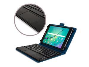 Cooper Cases(TM) Touchpad Executive Universal 8" Tablet Bluetooth Keyboard Folio in Blue (Removable QWERTY Keyboard; Built-in Stand; Rechargeable Battery) Cooper Cases(TM) Touchpad Executive Universal 8" Tablet Bluetooth Keyboard Folio in Blue (Removable QWERTY Keyboard; Built-in Stand; Rechargeable Battery)
