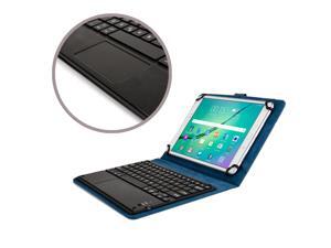 Cooper Cases(TM) Touchpad Executive Universal 9-10.5" Tablet Bluetooth Keyboard Folio in Blue (Removable QWERTY Keyboard; Built-in Stand; Rechargeable Battery) Cooper Cases(TM) Touchpad Executive Universal 9-10.5" Tablet Bluetooth Keyboard Folio in Blue (Removable QWERTY Keyboard; Built-in Stand; Rechargeable Battery)