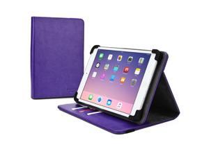 Cooper Cases(TM) Diplomat Universal 9" - 10.1" Tablet Portfolio Case in Purple (Business/Credit Card Slots, Rotating Viewing Stand, Elastic Strap Cover Lock) Cooper Cases(TM) Diplomat Universal 9" - 10.1" Tablet Portfolio Case in Purple (Business/Credit Card Slots, Rotating Viewing Stand, Elastic Strap Cover Lock)