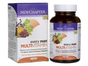 New Chapter Every Man Multivitamin 24 Tabs New Chapter Every Man Multivitamin 24 Tabs