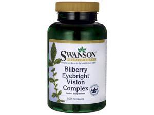 Swanson Bilberry Eyebright Vision Complex 100 Caps Swanson Bilberry Eyebright Vision Complex 100 Caps