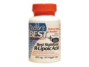 Best Stabilized R-Lipoic Acid 200mg - Doctors Best - 60 - VegCap Best Stabilized R-Lipoic Acid 200mg - Doctors Best - 60 - VegCap