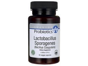 Swanson Lactobacillus Sporogenes (Bacillus Coagu 60 Veg Caps Swanson Lactobacillus Sporogenes (Bacillus Coagu 60 Veg Caps