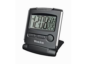 Westclox 47508S Travelmate Travel Folding Alarm Clock Silver Westclox 47508S Travelmate Travel Folding Alarm Clock Silver