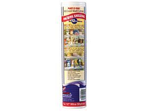 Warp'S Plast O Mat Shelf Liner 11-1/2" W X 6ft. L Non Adhesive White Warp'S Plast O Mat Shelf Liner 11-1/2" W X 6ft. L Non Adhesive White