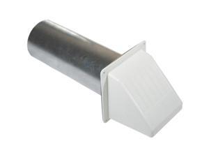 Builders Best 4" White Wide Mouth Hood Builders Best 4" White Wide Mouth Hood