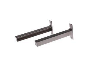 Ikea EKBY BJARNUM 7 1/2 " brackets, Shelf holder, aluminum, set of 2 Ikea EKBY BJARNUM 7 1/2 " brackets, Shelf holder, aluminum, set of 2