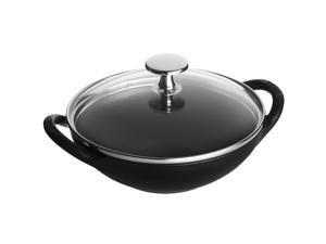 Staub Cast Iron 0.5-qt Baby Wok - Matte Black Staub Cast Iron 0.5-qt Baby Wok - Matte Black