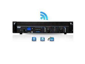 Bluetooth Bridgeable Power Amplifier, MP3/USB/SD, Aux Input, 1000 Watt Amp, Rack Mountable Bluetooth Bridgeable Power Amplifier, MP3/USB/SD, Aux Input, 1000 Watt Amp, Rack Mountable