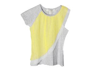 Richie House Girls' Crinkle Asymmetric Tee RH0548-9/10 Richie House Girls' Crinkle Asymmetric Tee RH0548-9/10