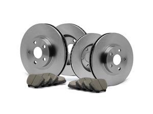Max KT003943 Front + Rear Premium OE Replacement Rotors and Ceramic Pads Combo Brake Kit Max KT003943 Front + Rear Premium OE Replacement Rotors and Ceramic Pads Combo Brake Kit