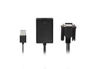 New 1080P VGA to HDMI-USB Powered Converter TV HDTV AV Video Audio Cable Adapter for PC, Notebook and computer, etc. New 1080P VGA to HDMI-USB Powered Converter TV HDTV AV Video Audio Cable Adapter for PC, Notebook and computer, etc.
