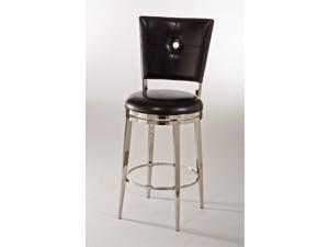 Hillsdale Furniture Montbrook #5313-831 Swivel Bar Stool w/ Black Faux Leather Hillsdale Furniture Montbrook #5313-831 Swivel Bar Stool w/ Black Faux Leather