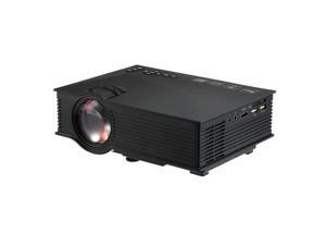 UC46 LED Projector 1200 Lumens Full HD 1080P 800 : 1 Contrast Ratio DLNA Miracast WiFi Display USB / VGA Input Home Theater Black US Plug UC46 LED Projector 1200 Lumens Full HD 1080P 800 : 1 Contrast Ratio DLNA Miracast WiFi Display USB / VGA Input Home Theater Black US Plug