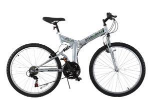 Stowabike 26" Folding Dual Suspension Mountain Bike 18 Speed Shimano Bicycle Stowabike 26" Folding Dual Suspension Mountain Bike 18 Speed Shimano Bicycle