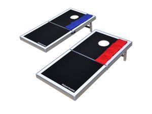 GoSports CornHole PRO Regulation Size Bean Bag Toss Game Set (Black) GoSports CornHole PRO Regulation Size Bean Bag Toss Game Set (Black)