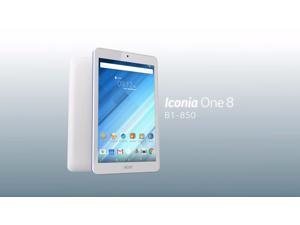 Acer - Iconia One - 8" Tablet - 16GB - Wi-Fi - White PC B1-850-K3SX Acer - Iconia One - 8" Tablet - 16GB - Wi-Fi - White PC B1-850-K3SX