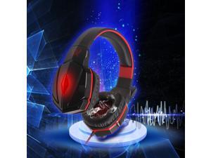 Megadream® KOTION EACH G4000 Professional Over Ear 3.5mm PC Gaming Stereo Noise Isolation Headset Headphone Headband Earphones with Volume Control Microphone for Laptop Computer PC - Black + Red Megadream® KOTION EACH G4000 Professional Over Ear 3.5mm PC Gaming Stereo Noise Isolation Headset Headphone Headband Earphones with Volume Control Microphone for Laptop Computer PC - Black + Red