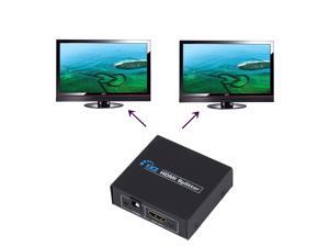 HDCP 1080P 1 in 2 Out HDMI Splitter Amplifier Dual Display For HDTV DVD PS3 HDCP 1080P 1 in 2 Out HDMI Splitter Amplifier Dual Display For HDTV DVD PS3